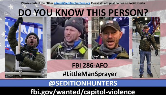 SeditionHunters's tweet photo. David Michael Camden #LittleManSprayer ARRESTED https://t.co/IPQI3rMMZL https://t.co/l8IvU4DGBK