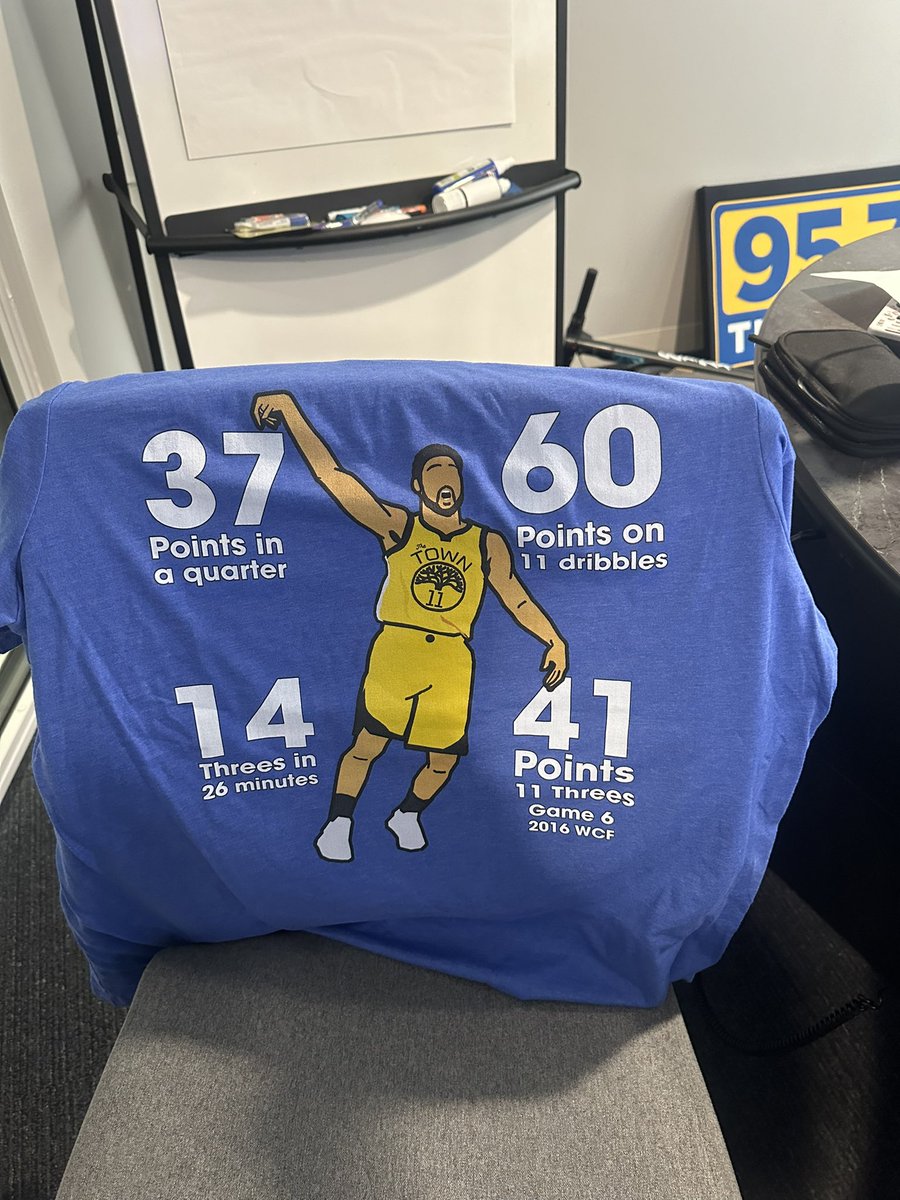 Never forget. Salute to an all-time Bay Area and NBA legend. #Klay