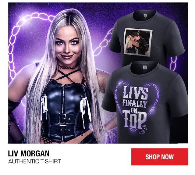 TheChachSays's tweet photo. New #LIVMerch is out #LivSquad! Get it while it’s hot! 🔥✨
The #LMRT continues tonight LIVE on #WWERaw
https://t.co/tS5WNhdFtR https://t.co/JUQ8f9cM2J