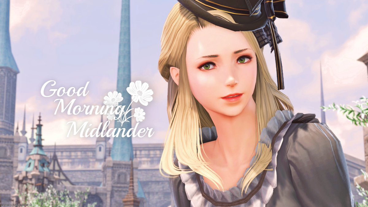 祈りの乙女❤️

本日も穏やかな一日を🎶

みなさん　おはミドございまっす(﹡´◡`﹡ )

#FF14 #本日のミドラン #FF14SS