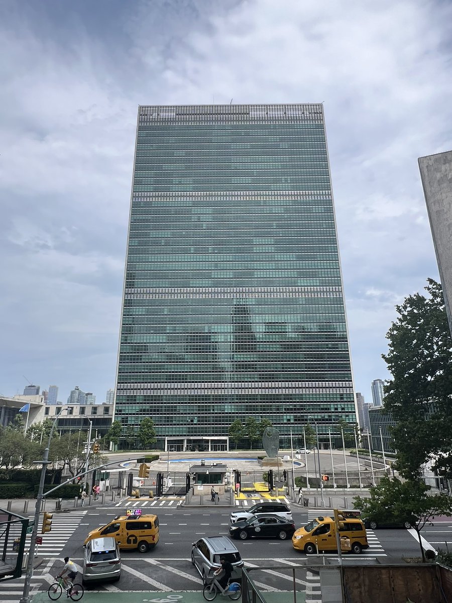 Greetings from the <a href="/UN/">United Nations</a> in New York City! 
#newyork #manhattan