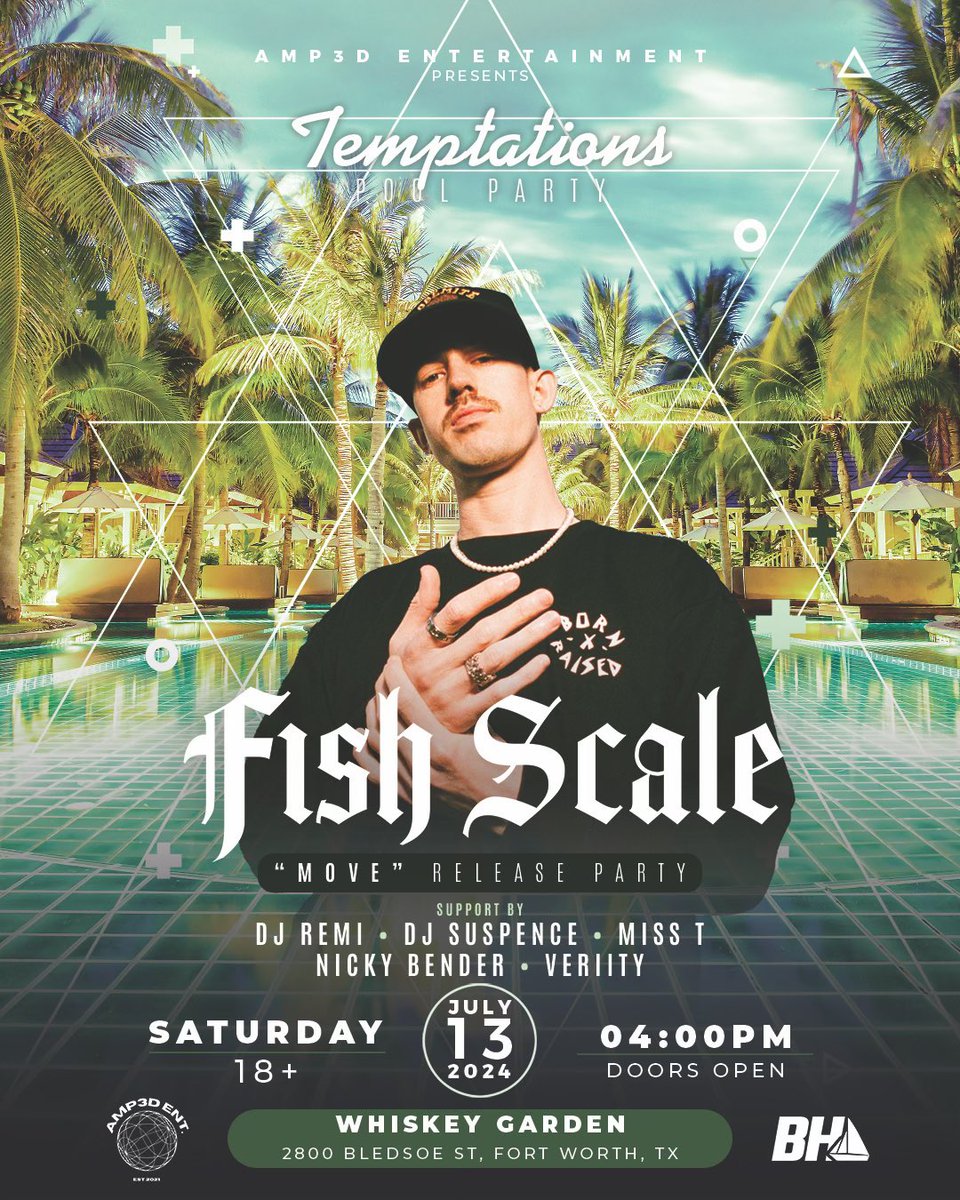 Fish Scale coming to DFW on July 13th👀 Use code “EDM” for a discount on tickets:

eventbrite.com/e/temptations-…