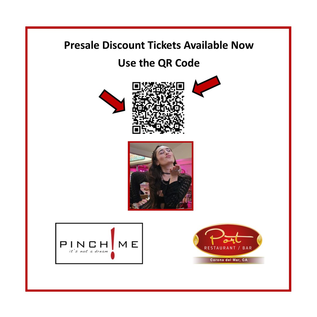 This Saturday, July 6th, is coming up FAST!  Do you have your tickets yet?  Better get them NOW.  
eventbrite.com/e/pinch-me-ban…