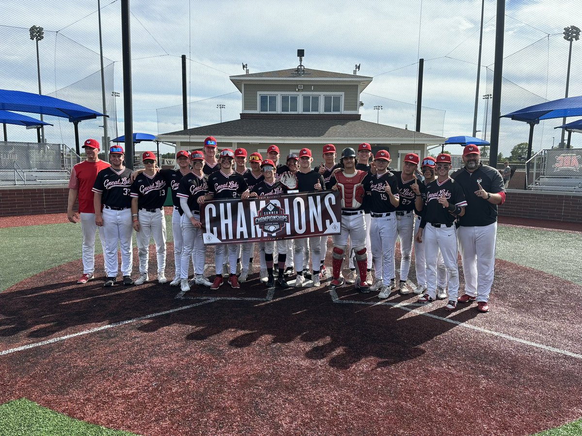 Congratulations to the Great Lake Canadians 17u for winning the #GPSC24 17u championship!

Great job boys!

<a href="/GLCanadians/">Great Lake Canadians</a>
