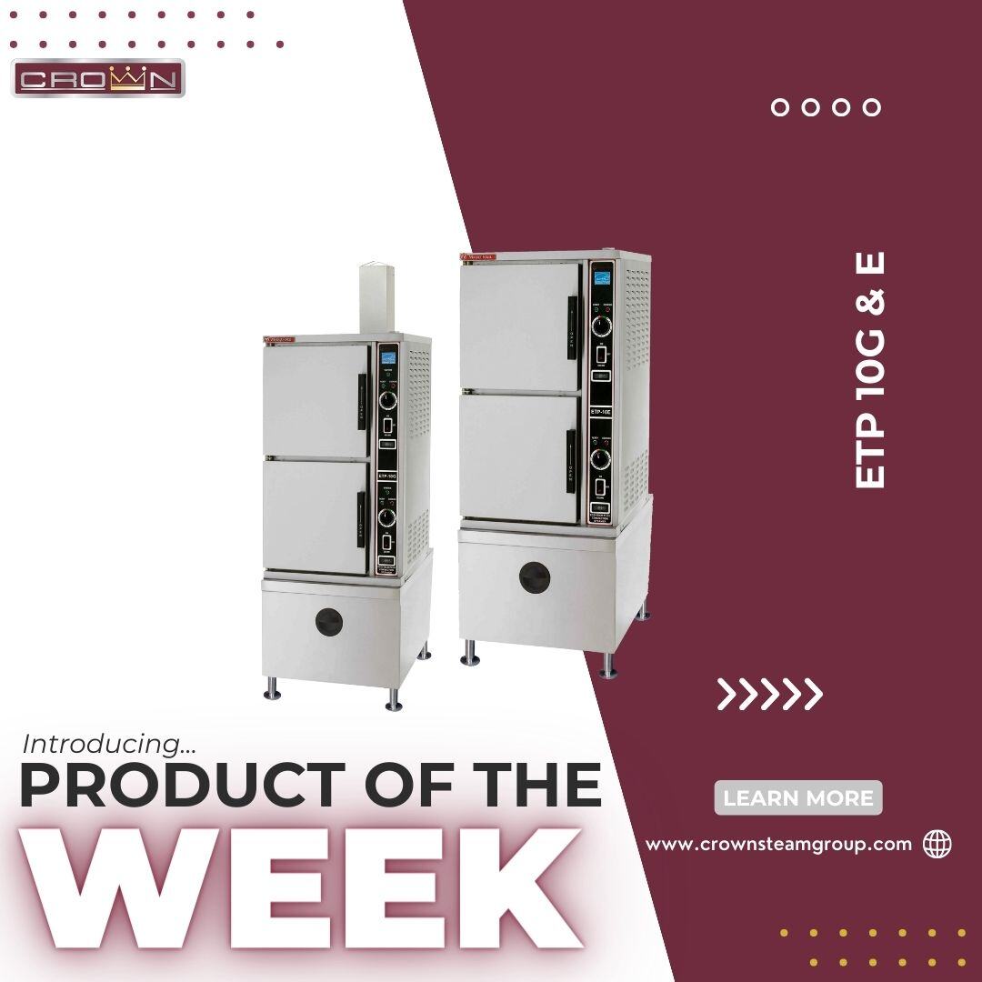 Introducing the Product of the Week: Crown Steam's ETP-10G &amp; ETP-10E! 🚀🔥

Perfect for schools and healthcare facilities, these twin generator steamers are available in both gas and electric models!  
 #CrownSteam #ETP10G #ETP10E #EnergyEfficient #ProductOfTheWeek
