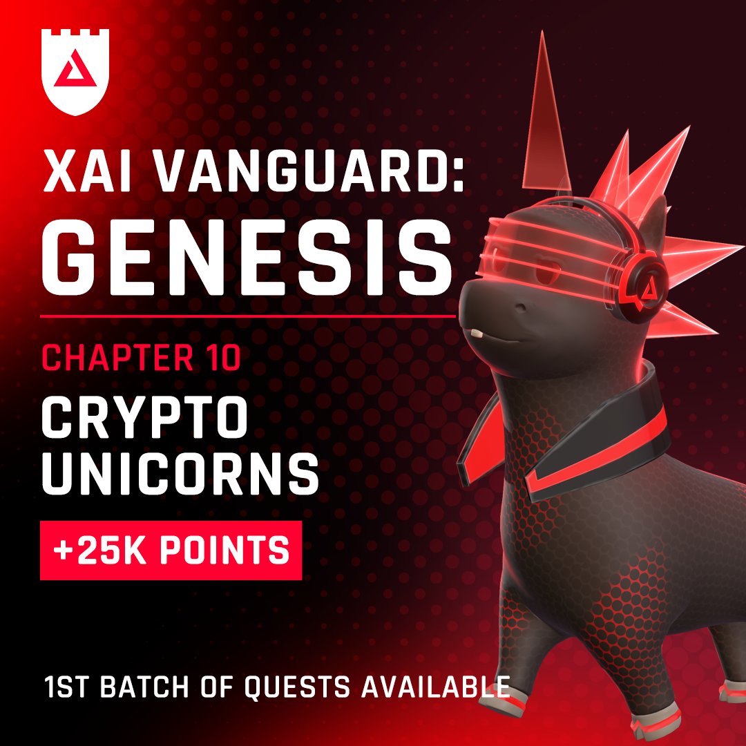 XAI 🎮⛓️ (@xai_games) on Twitter photo After <a href="/crypto_unicorns/">Crypto Unicorns</a> launched on Xai, players have been earning big in-game.
Now they can score on Season 2 as well
We will be dropping batches of in-game quests every week this month, starting this Wednesday After <a href="/crypto_unicorns/">Crypto Unicorns</a> launched on Xai, players have been earning big in-game.
Now they can score on Season 2 as well
We will be dropping batches of in-game quests every week this month, starting this Wednesday