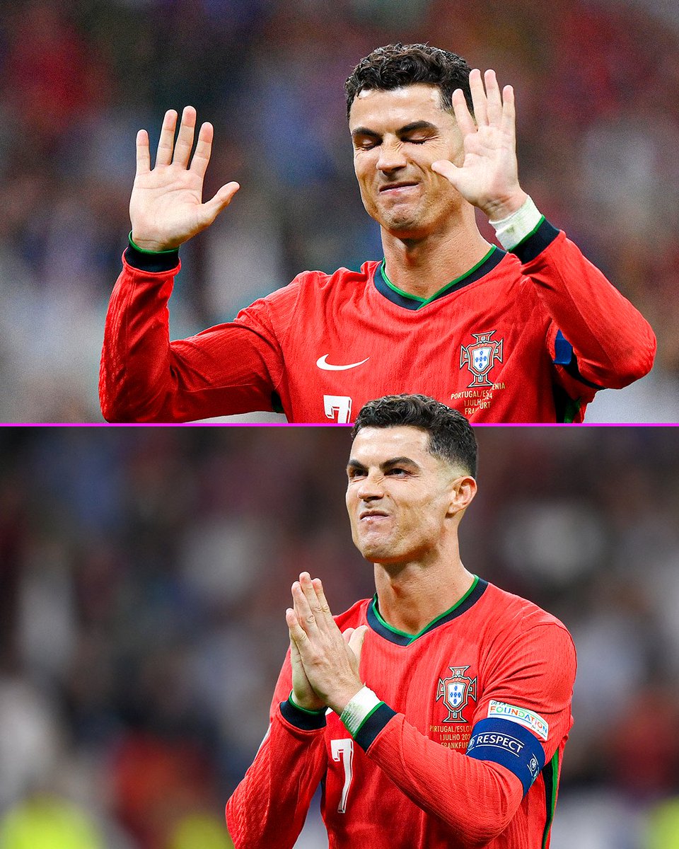 footballontnt's tweet photo. Cristiano Ronaldo immediately apologised to the Portugal fans after scoring his penalty in the shootout. 

Redemption ❤️️ https://t.co/TDSAqBspKK