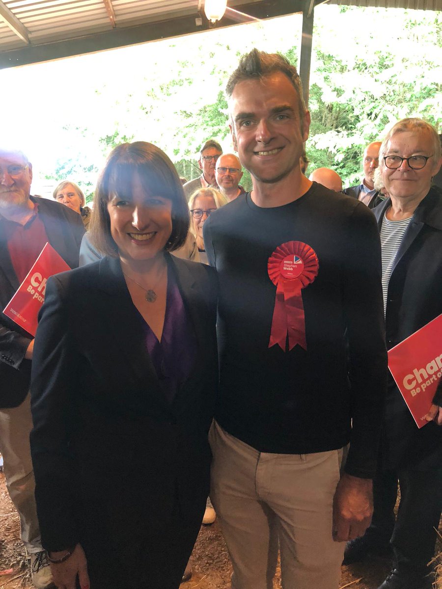 StephenEDWebb's tweet photo. It was a pleasure to meet @RachelReevesMP today, who will put an end to economic chaos and secure the growth this country needs. https://t.co/2AZIcpn0Es