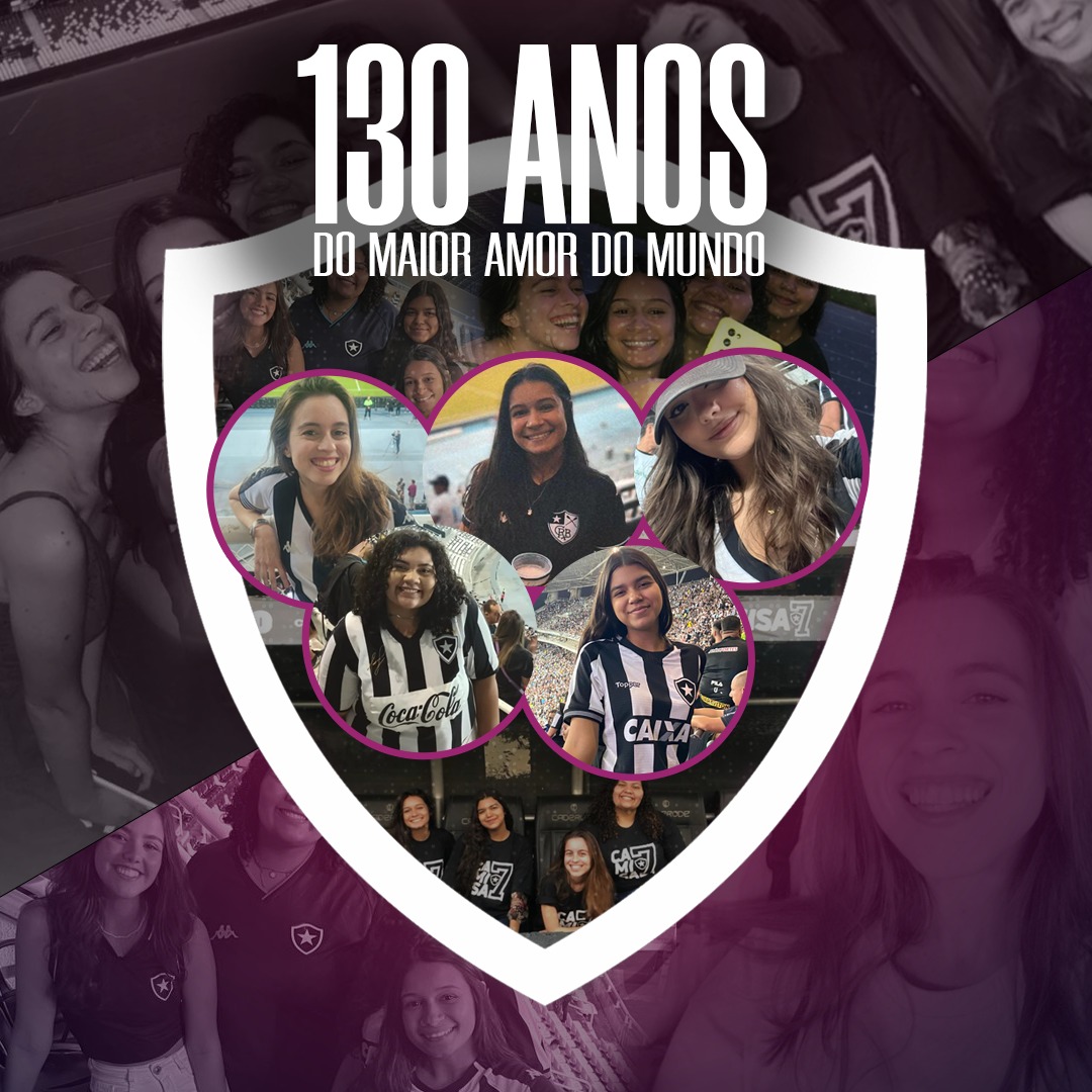 Há 130 anos, surgia uma paixão que atravessa gerações e une os corações alvinegros. 
Parabéns, Botafogo, por cada momento de glória, e cada emoção que nos proporcionou. Que venham muitos mais anos de conquistas, orgulho e muita luta! 

130 anos do mais tradicional! 🤍