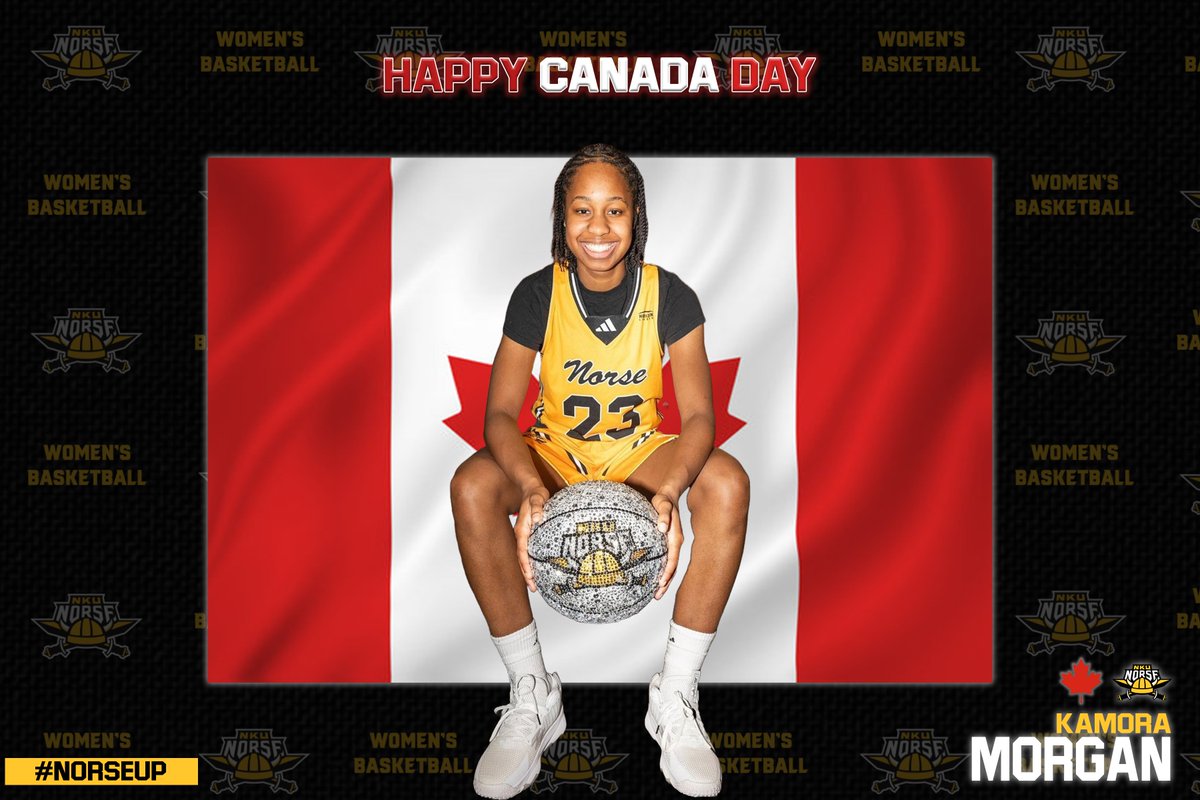 NKU Women's Basketball ๐ (@nkunorsewbb) on Twitter photo Happy Canada Day!! ๐จ๐ฆ
Super proud to have Kamora Morgan on the squad!
<a href="/NKUNorse/">Northern Kentucky Athletics</a> | #NorseUp Happy Canada Day!! ๐จ๐ฆ
Super proud to have Kamora Morgan on the squad!
<a href="/NKUNorse/">Northern Kentucky Athletics</a> | #NorseUp