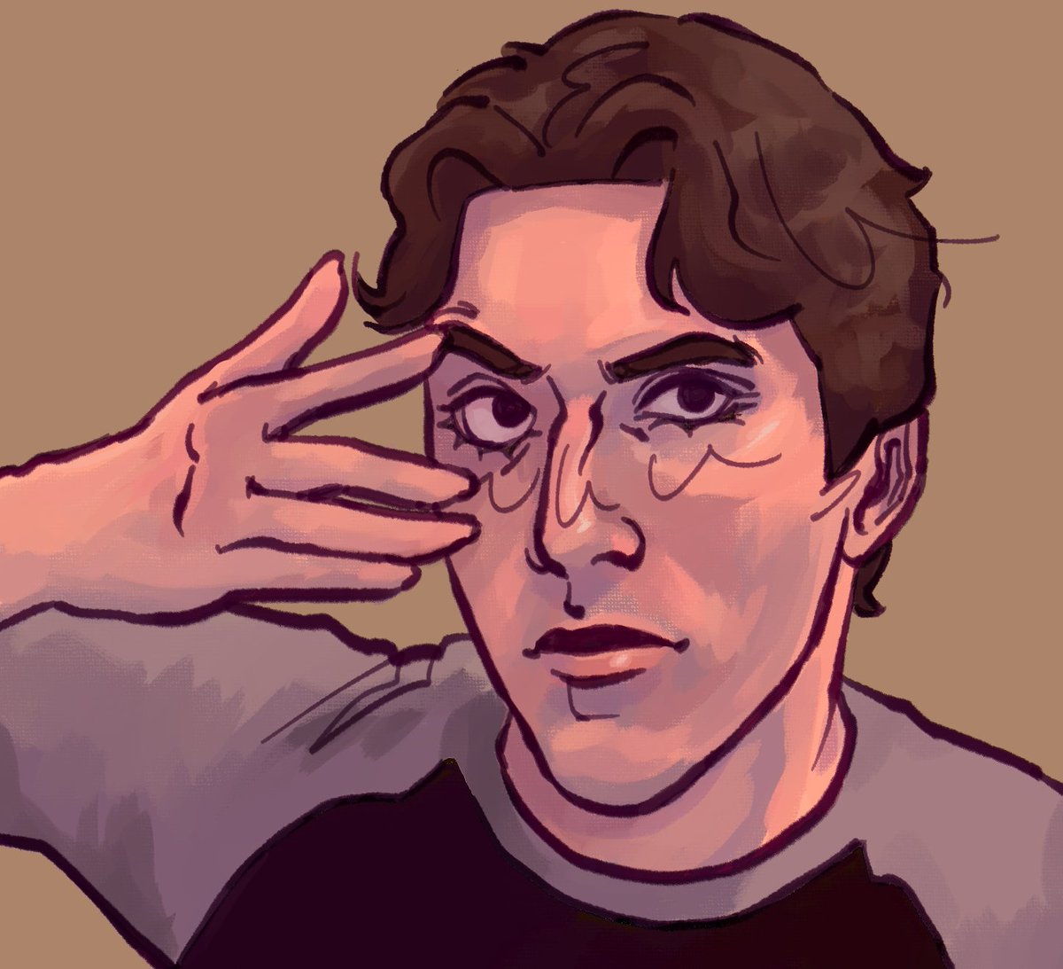 prairiemadness_'s tweet photo. messy but whatever #jerma #jermafanart https://t.co/iiBxyUxFUj