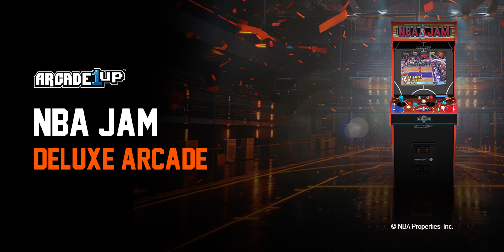 Amazon Video Games (@amznvideogames) on Twitter photo Step onto the court & experience the ultimate slam-dunk of nostalgia with the all-new <a href="/arcade_1up/">Arcade1Up Official</a> NBA Jam Deluxe arcade machine! Now available for pre-order in the Gaming Zone 3D Showcase: amazon.com/beyond?hm_stor…
#arcade1up #nbajam Step onto the court & experience the ultimate slam-dunk of nostalgia with the all-new <a href="/arcade_1up/">Arcade1Up Official</a> NBA Jam Deluxe arcade machine! Now available for pre-order in the Gaming Zone 3D Showcase: amazon.com/beyond?hm_stor…
#arcade1up #nbajam