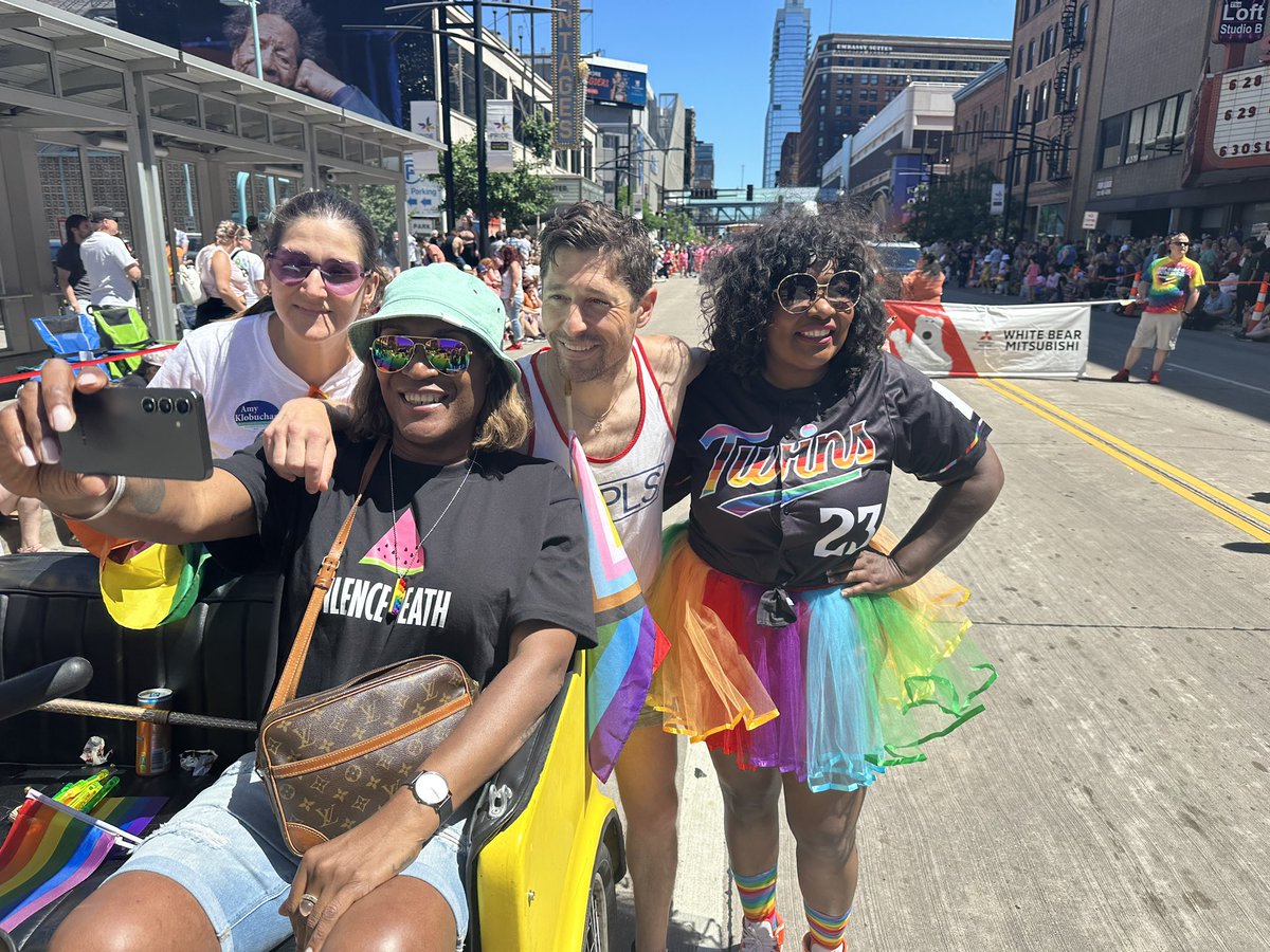 Pride month may have come to a close, but we closed out with a bang in Minneapolis. I had so much fun seeing old friends and meeting new ones this Pride season. Remember to show your LGBTQ+ Pride all year long. #Pride2024