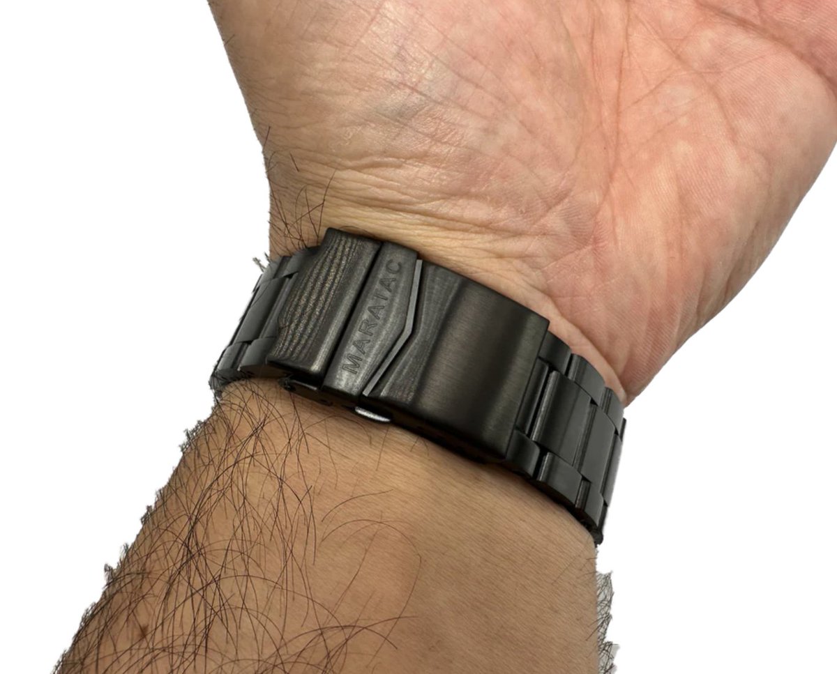 countycomm's tweet image. 🔥 Crazy Intro Special! 🔥 DLC Stainless Steel DC-50 Dual Crown 50ATM Diver Automatic Watch With Date + Bracelet by Maratac®!

smpl.is/80kz5

#DLC #CountyComm #maratac
#maratac #automaticwatch #diverwatch #stainlesssteelwatch #dc50dualcrown #watchlovers