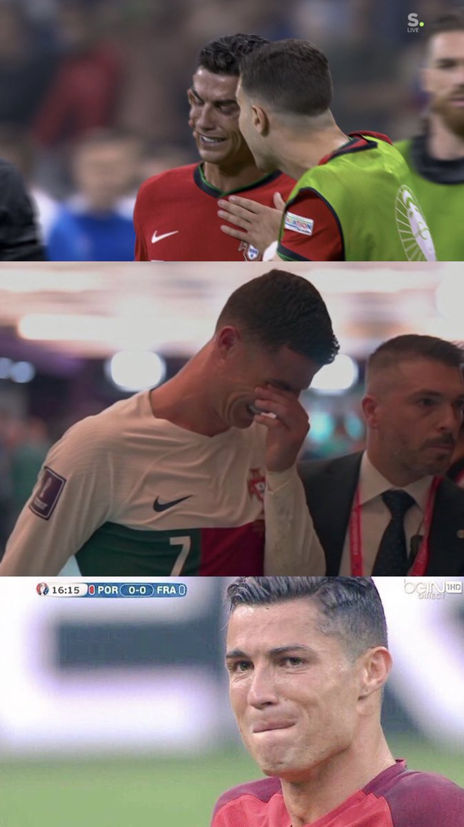 مسيرة رونالدو مع المنتخب في البطولات : 

2016 انقذه ايدير 
2019 غيديش وسيلفا 
2022 انقذه سيلفا وتأهل لكأس العالم
2024 انقذه كوستا في انفراده وركلات الترجيح بعد ماضيع ركلة جزاء كانت حاسمة

- عندما يختفي يجد من يُنقذه !