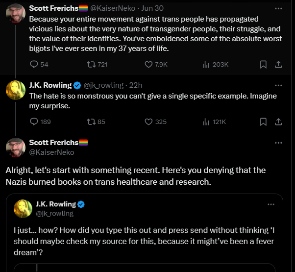 MxVivianWulf's tweet photo. Hey kids - you wanna see a murder?

He just keeps on going too. Check the thread lmao.

https://t.co/zdz8mQL6xO https://t.co/VNeCFIvgmJ