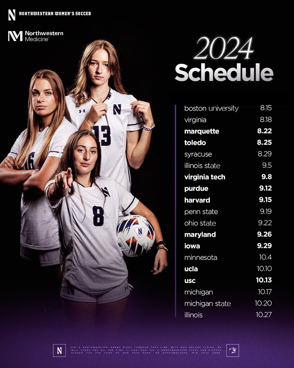 Our 2024 Schedule is 𝐇𝐞𝐫𝐞.

🗓️ bit.ly/3W8yofz
📰 bit.ly/3znkoFz
