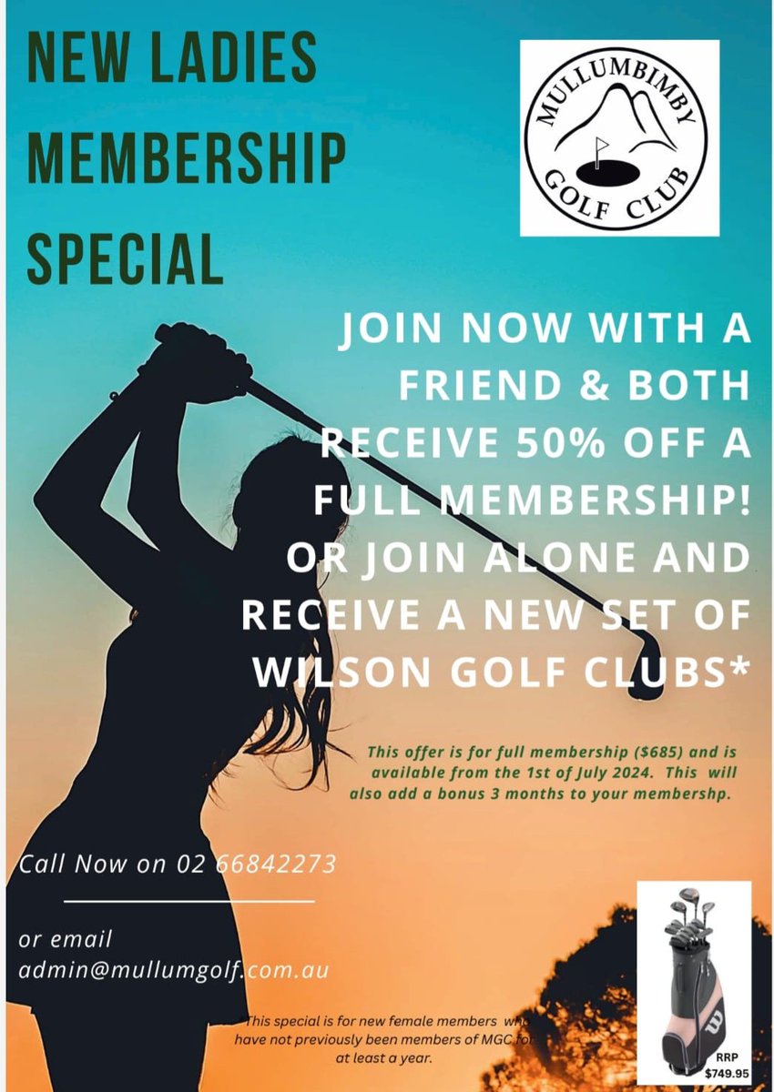 mullumgolf's tweet photo. https://t.co/47QRF0Y9xx