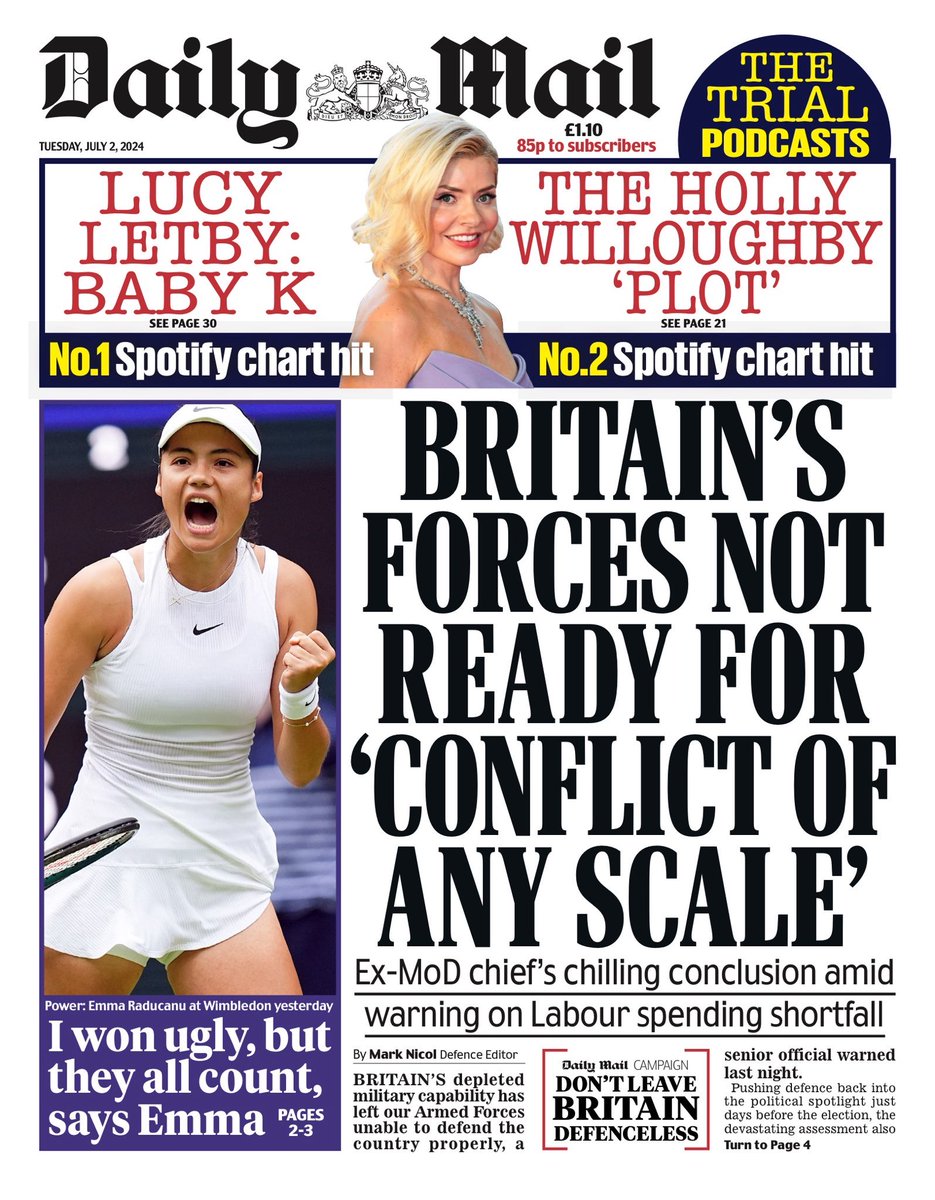 'The Conservatives have left Britain defenceless. Vote Conservative'
