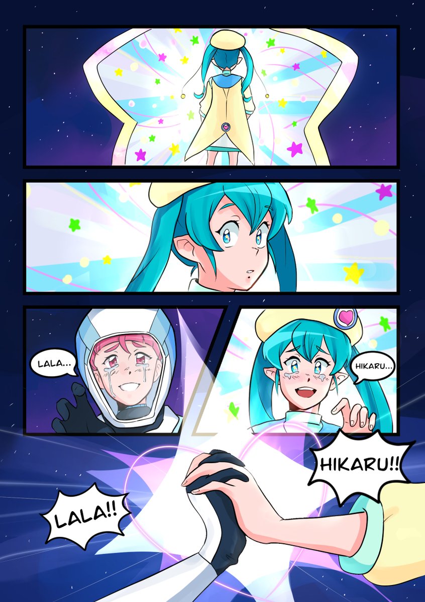 my comic for <a href="/Precure20F/">Habatake!</a> !! im so happy i got to participate in this!! :D hikalala you will always be famous 💫💖 #precure