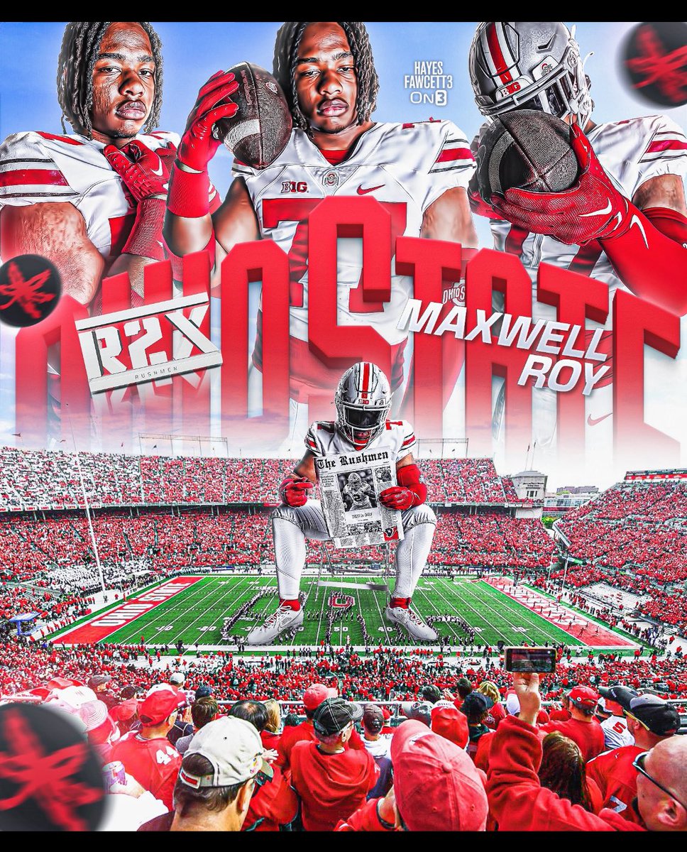 Thank you to all the people who’ve been a part of my journey, a special thanks to my family and friends who have always been there for me through my highs and lows. Thank you to God for putting me on a path to find home. Buckeyes nation I can’t wait to get to work!! #rushmen 🌰