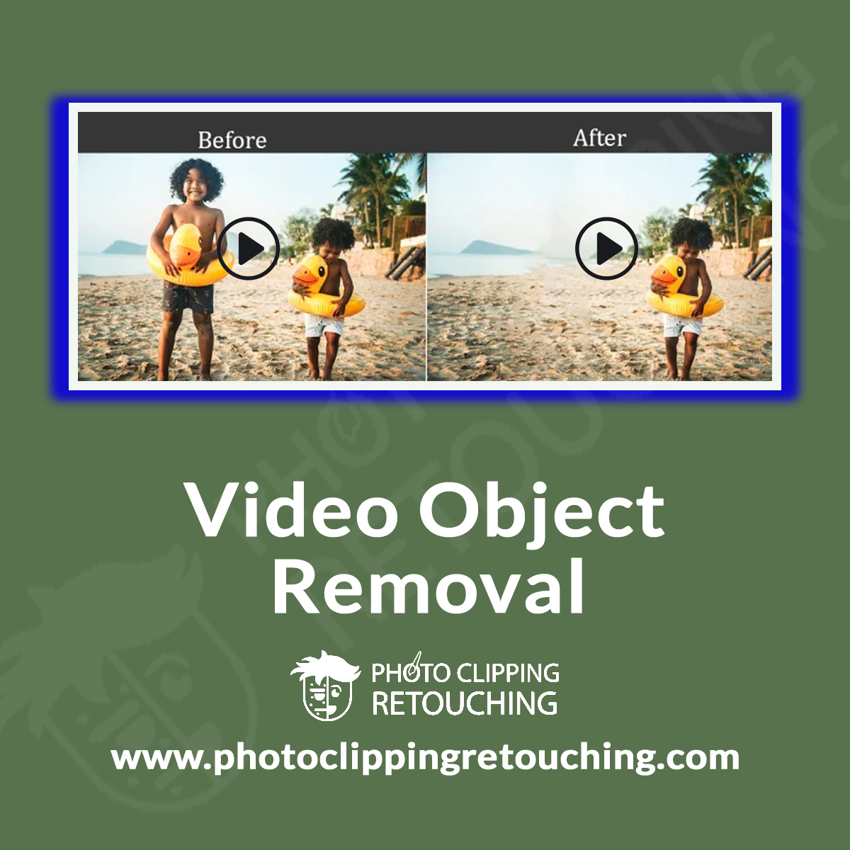 PhotoClippingR1's tweet image. Wave goodbye to unwanted elements in your videos with our Video Object Removal Service!
#ObjectRemoval #SlickEdit #CleanVideos #SleekVideo #BeforeAndAfter #VideoEditing #EditingServices #GraphicDesign #teamPCR

Email: info@photoclippingretouching.com
Link: photoclippingretouching.com/video-object-r…
