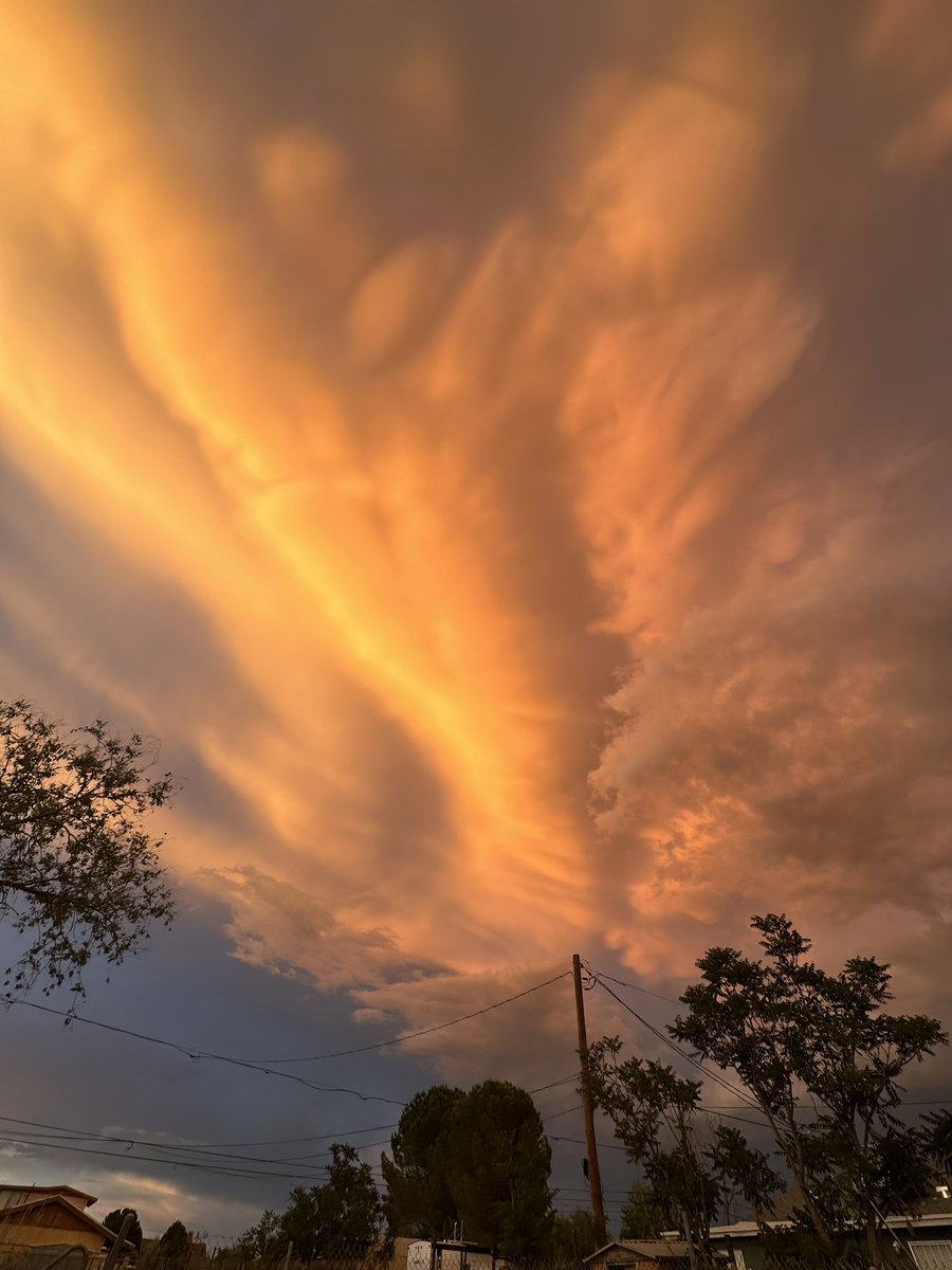 JoyRideMom42's tweet photo. Beautiful clouds tonight over Douglas, AZ. https://t.co/vezVfE4A7q