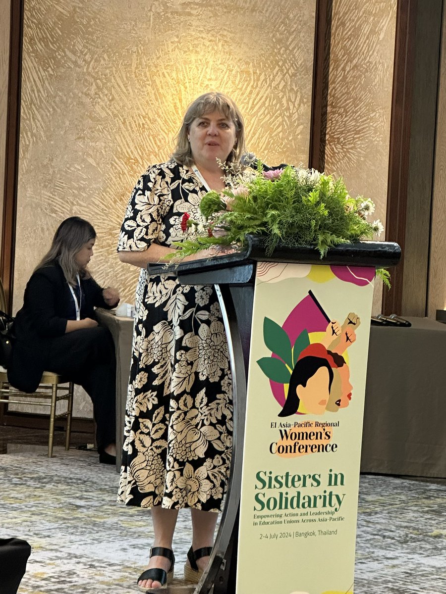 iam_singhanand's tweet image. Powerful women leaders open the first @eduintAP Women’s Conference #SistersInSolidarity: Empowering Action and Leadership in Education Unions Across Asia Pacific. #WomenLeadership #EducationUnions
#eiap_womenconference
#GenderEquality