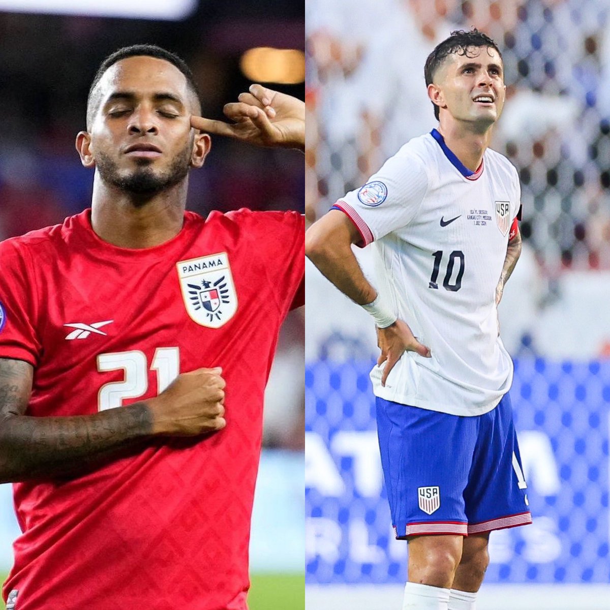 leoaguilar_29's tweet photo. ¡ESTAMOS EN CUARTOS DE FINAL!

- Los menos favoritos
- Los débiles 
- Los de CONCACAF que no pasarían 

Pero no

- EN CUARTOS DE FINAL
- VICTORIA ANTE USA 
- 6 GOLES 

PANAMÁ 🇵🇦 ENTRE LOS 8 MEJORES DE AMÉRICA!!!! https://t.co/rcUwjTpQXy