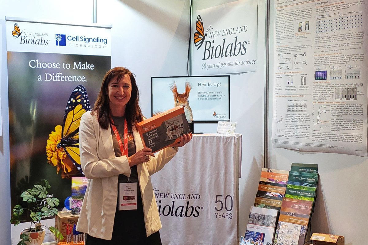 JennyBrownQLD's tweet image. If you&apos;re at the @AUSSOCMIC meeting in Brisbane this week,  stop by to chat with me about how @NEBiolabs can support your molecular microbiology workflows - and enter our prize draw for an NEB mini brick lab!