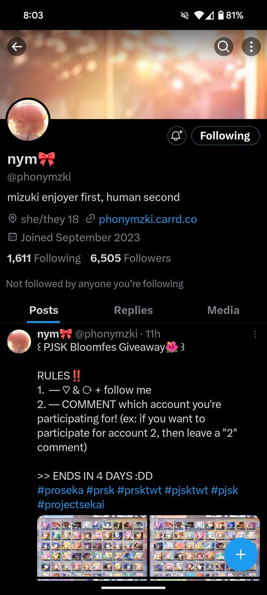 Zera1170's tweet photo. @phonymzki Account 2 please❤ https://t.co/BgaxfCLiac