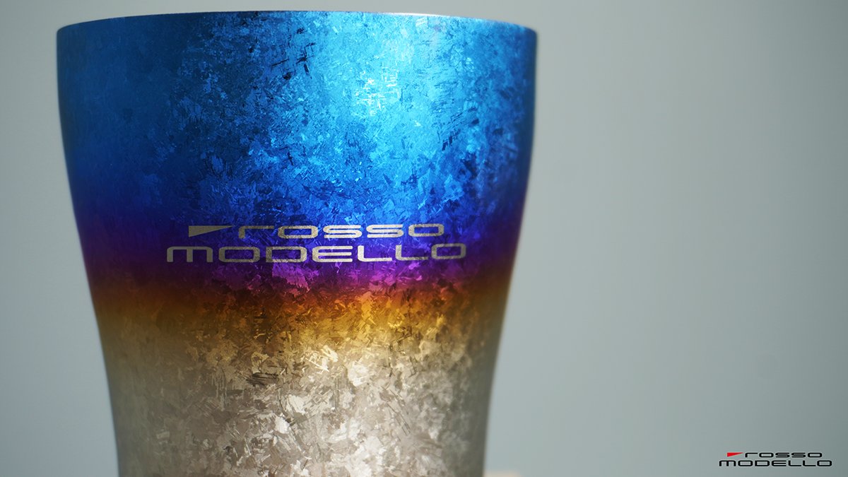 ロッソモデロ　フルチタンタンブラー　淬 ロッソモデロフルチタンタンブラー淬