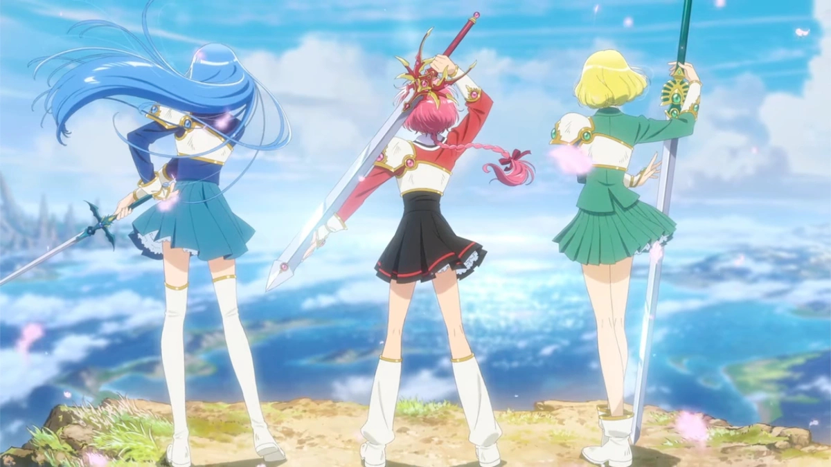 Crunchyroll's tweet photo. #BREAKING: New Magic Knight Rayearth Anime Project Announced

✨ MORE: https://t.co/FCWlf1SzF5 https://t.co/0loMjH68Eb