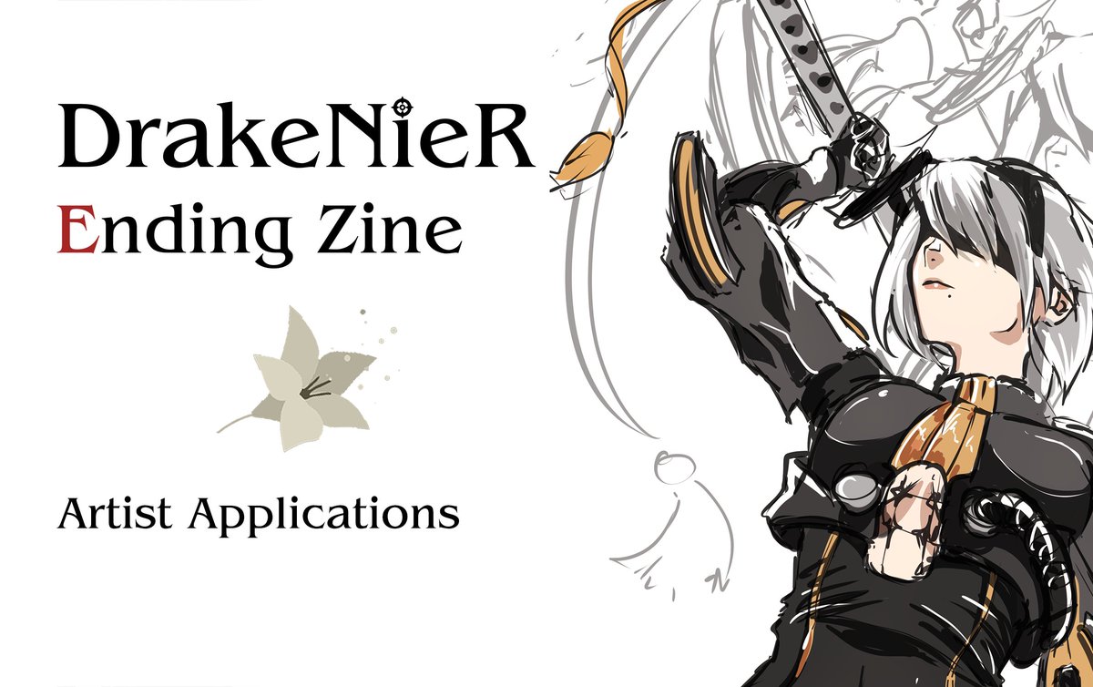 ✿ NieR fans and artists! ✿
Artist applications are now open!!! please share this link as much as possible !

This zine will feature art portraying all endings of every game in the series. (not including automata's joke endings.)
#nier #drakengard forms.gle/RPcVxhsAdoyr6g…