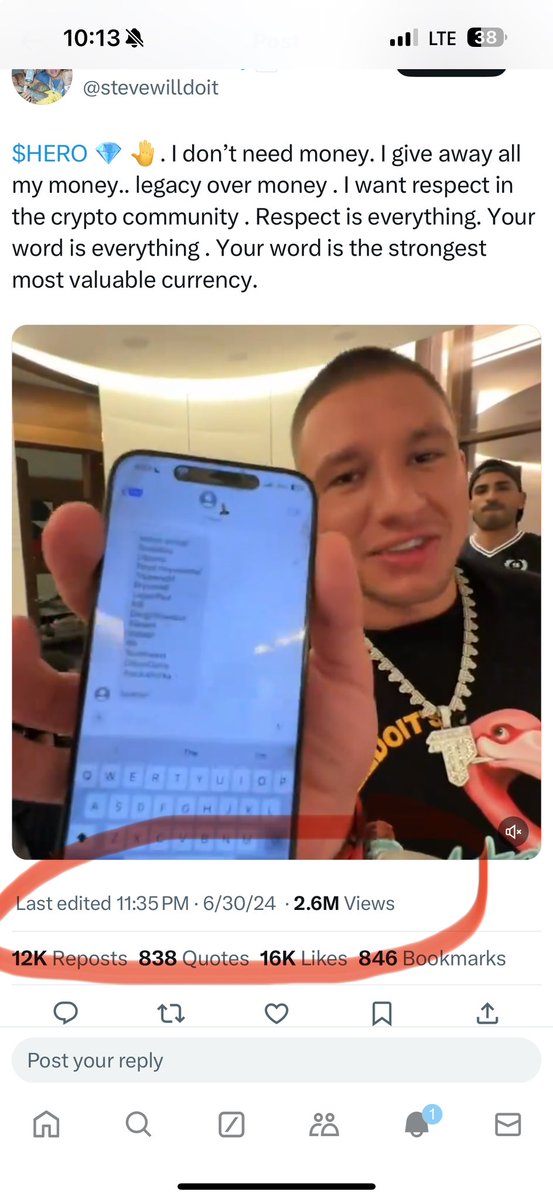 TStabley's tweet photo. @lilpump @stevewilldoit 
“ manic Steve “ owes you an apology and all his followers. 
As he blast @pump @ 11:35pm him and his homies were already pumping the chart @ 11:32pm he then drops the dex post on X @ 11:58 . Mysteriously his Dex X post has been deleted. https://t.co/FfxNFOLHeV