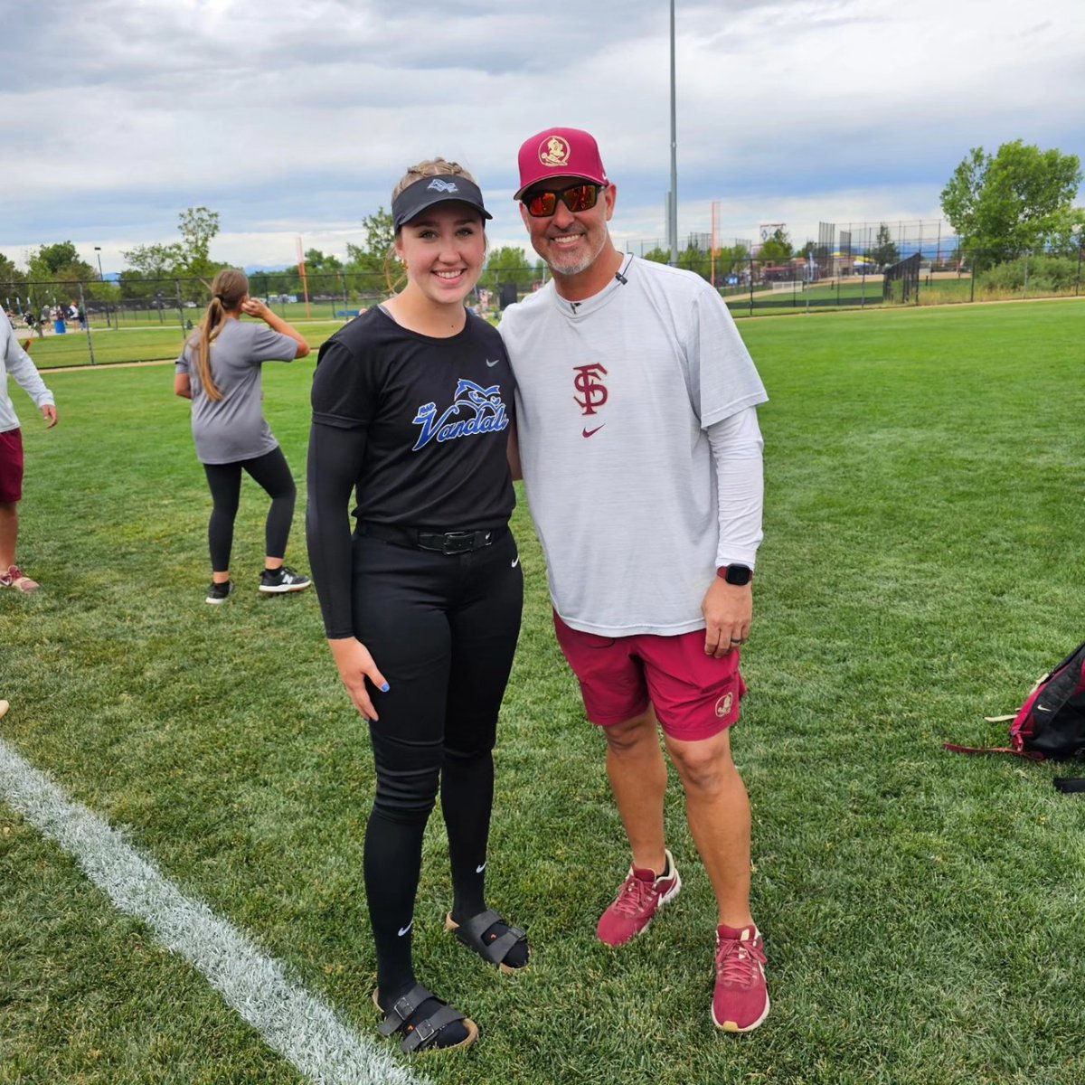 tatumcolesoftball2026 (@tayonfire1) on Twitter photo Thank you, FSU, for hosting an amazing camp!! I would like to thank <a href="/Coach_Alameda/">Lonni Alameda</a> and the coaching staff <a href="/fsusoftball/">Katie burgess</a> for a wonderful day at camp!!
@CoachBoals7
<a href="/nwvandals/">NW Vandals Fastpitch</a> Thank you, FSU, for hosting an amazing camp!! I would like to thank <a href="/Coach_Alameda/">Lonni Alameda</a> and the coaching staff <a href="/fsusoftball/">Katie burgess</a> for a wonderful day at camp!!
@CoachBoals7
<a href="/nwvandals/">NW Vandals Fastpitch</a>