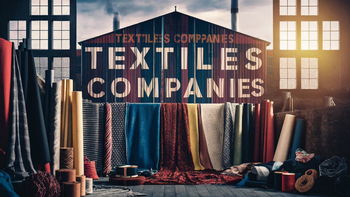 LEarnWithAkshay's tweet photo. Leading Textiles Companies https://t.co/krSpMiihx1