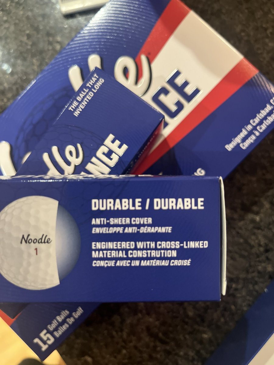 It’s entirely possible that I’m the best golfer on the planet that plays this golf ball (I’m a -13 handicap). I ask for these every year at Xmas.