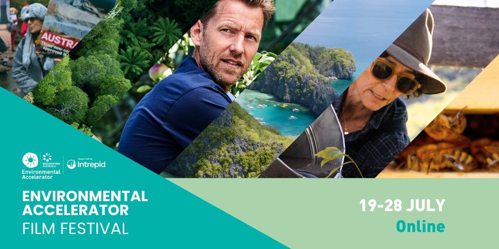 Register now for our free Environmental Accelerator Film Festival from 19-28 July online <a href="/ACMI/">ACMI</a>. The six films include The Giants, Rachel's Farm, Climate Changers, Delikado, Greenhouse by Joost and Stay Tuned To Our Planet. Sign up here: tinyurl.com/4kcf4j3p