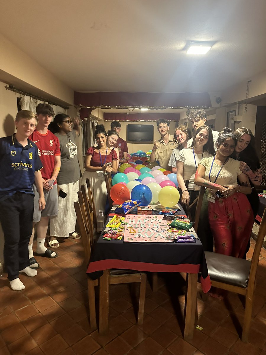 Birthday surprise for one of our Nepal pupils! 🇳🇵🎂 

Happy Birthday Ava 🫶