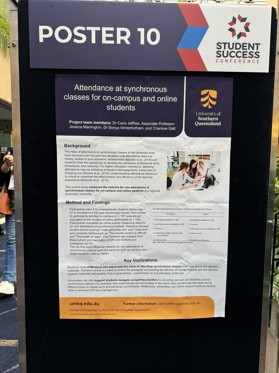 kjnnelson's tweet photo. So much fantastic work across #OzHE about promoting access, equity and success @UniSTARSConf - here’s a sample of work using posters to share initiatives #studentsuccess https://t.co/cQOTwfiiy5