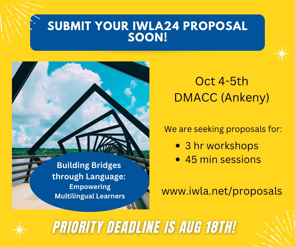 IWLA - Iowa World Language Association tweet media