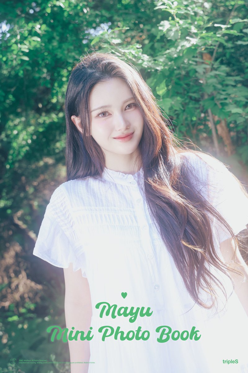 tripleS Mayu Mini Photo Book pre-order 📅 2024.07.02 13:00 KST