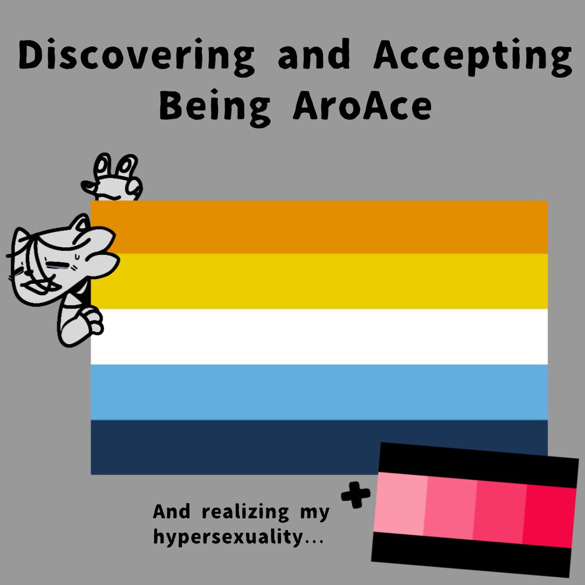 O_Birbi's tweet image. Discovering and Accepting being AroAce: A 🧵