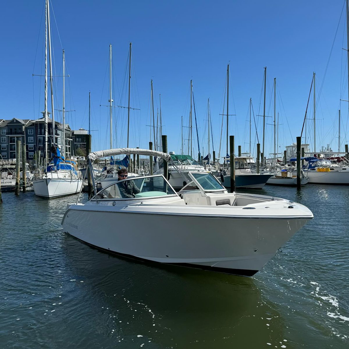 mikeywx8's tweet image. Taking a class on the water Tuesday morning.  @freedomboat is offering a new program called #BoatClass.  I'll show you what it's all about, &amp;amp; how it's geared toward all kinds of boaters. See you starting at 5:30 a.m. on @cbs58.