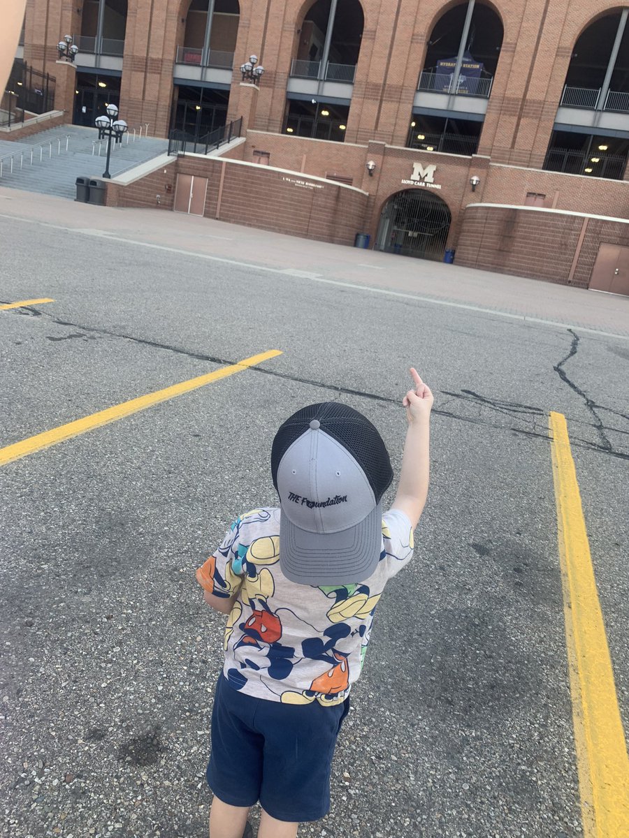 When passing through Ann Arbor, you make a pit stop….raising them right.