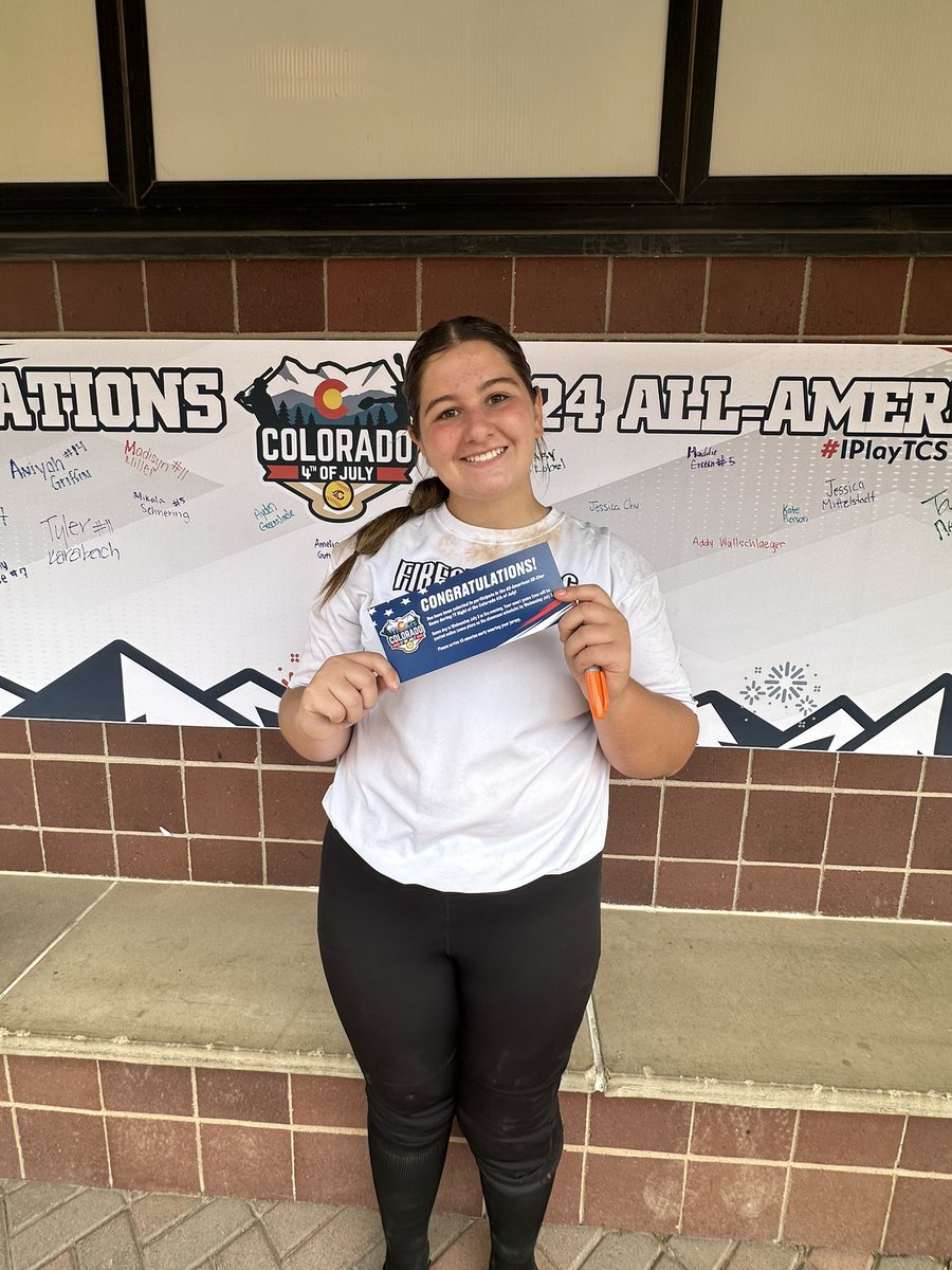 Great way to start Day 1 in Colorado! Played in a showcase game this morning and was invited to play in the All American games on Wednesday! 
<a href="/MWFC_Wildey/">Midwest Firecrackers 16U</a>