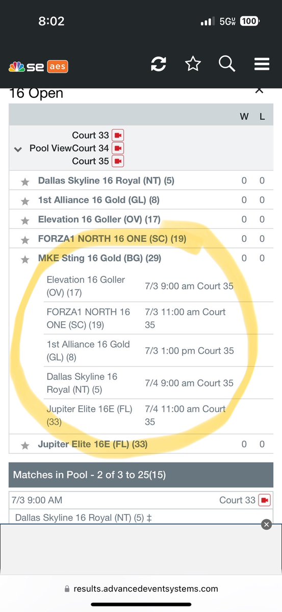 Excited to ✈️ Vegas tomorrow to compete this week at nationals. 

Grab some 🍿&amp; pull up a 🪑on court 35 to ✅ us out!