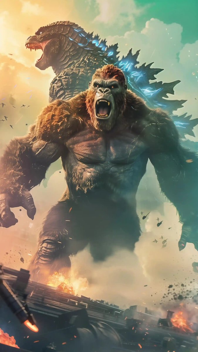 MAYEMUSKCO10's tweet photo. #GodzillaXKongTheNewEmpire phone wallpapers #Darkcolor https://t.co/ZkMpXl71rt