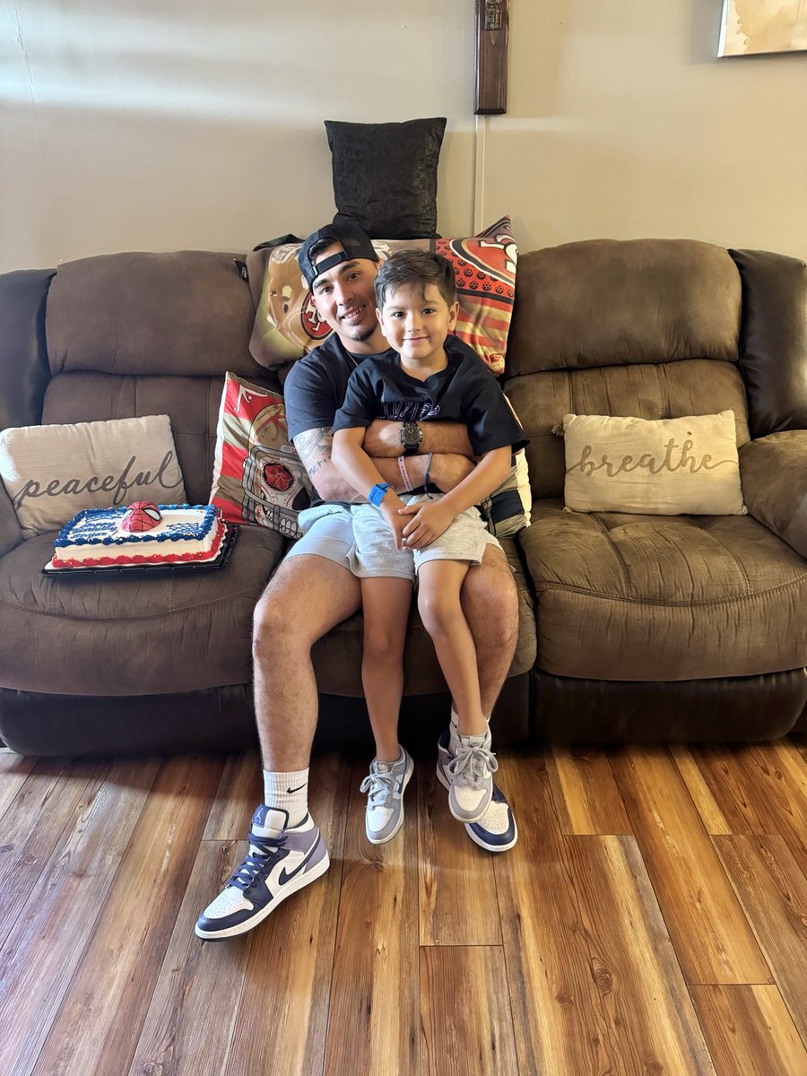 You teach me patience, peace, happiness, humility, kindness, discipline, but most importantly true love. I am a better man because of you son! I will always and forever be there whenever you need me and even when you don’t. 💙. Happy birthday Zayne Christian 🎁🪅🎉🎈